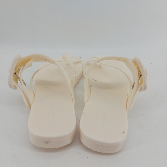 Veronica Beard Salva Jelly Strappy Flip Flop Flat Sandals White US 8 - Picture 5 of 8